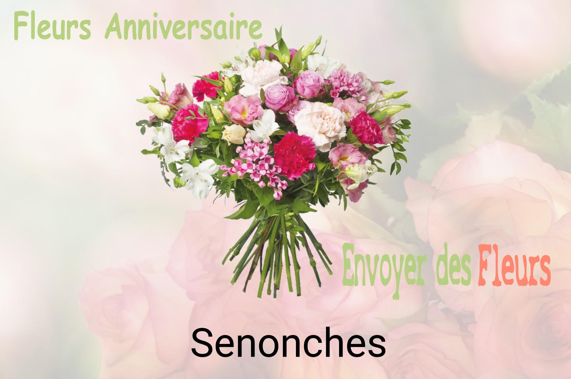 Bouquet de fleurs d’anniversaire livré à Senonches